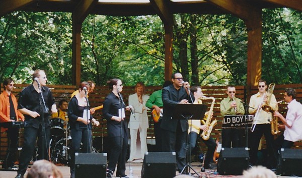 Bild: Serenade im Max-Reger-Park August 2000